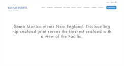 Desktop Screenshot of blueplateoysterette.com
